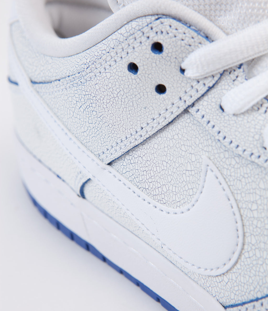 SB Dunk Low Premium White Game Royal