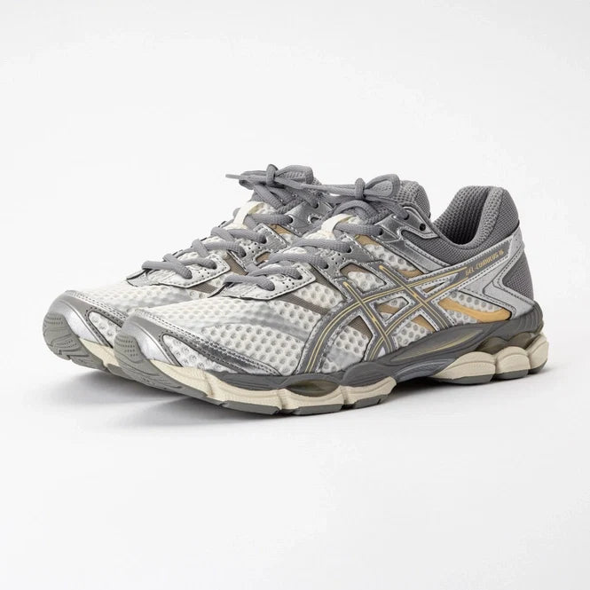 Trainers ASICS Unisex GEL-CUMULUS 16 Cream/Clay Grey