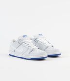 SB Dunk Low Premium White Game Royal